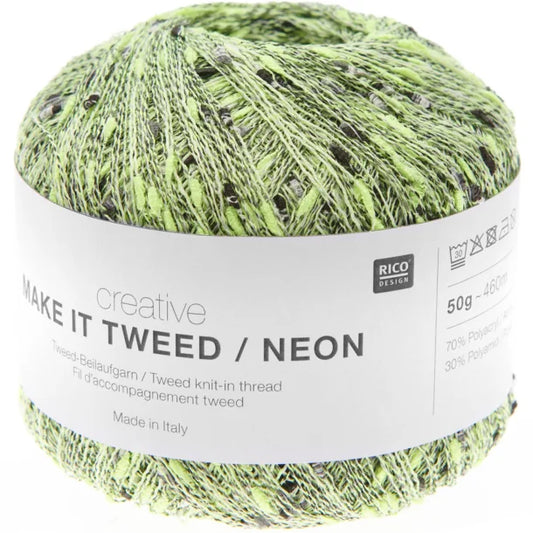 Make it Tweed / Neon gul effekttråd