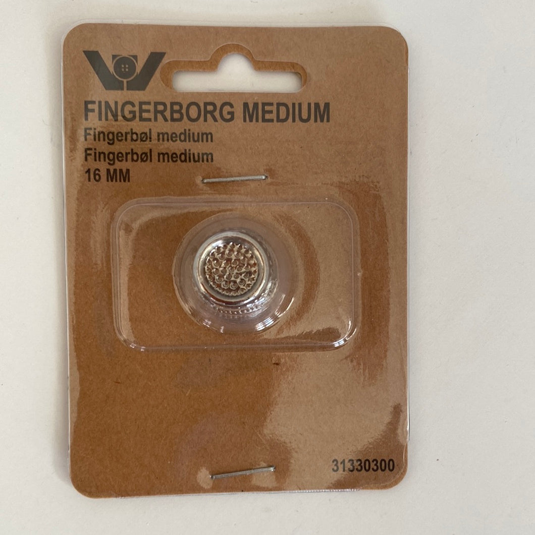 Fingerbøl str. 16 mm/medium